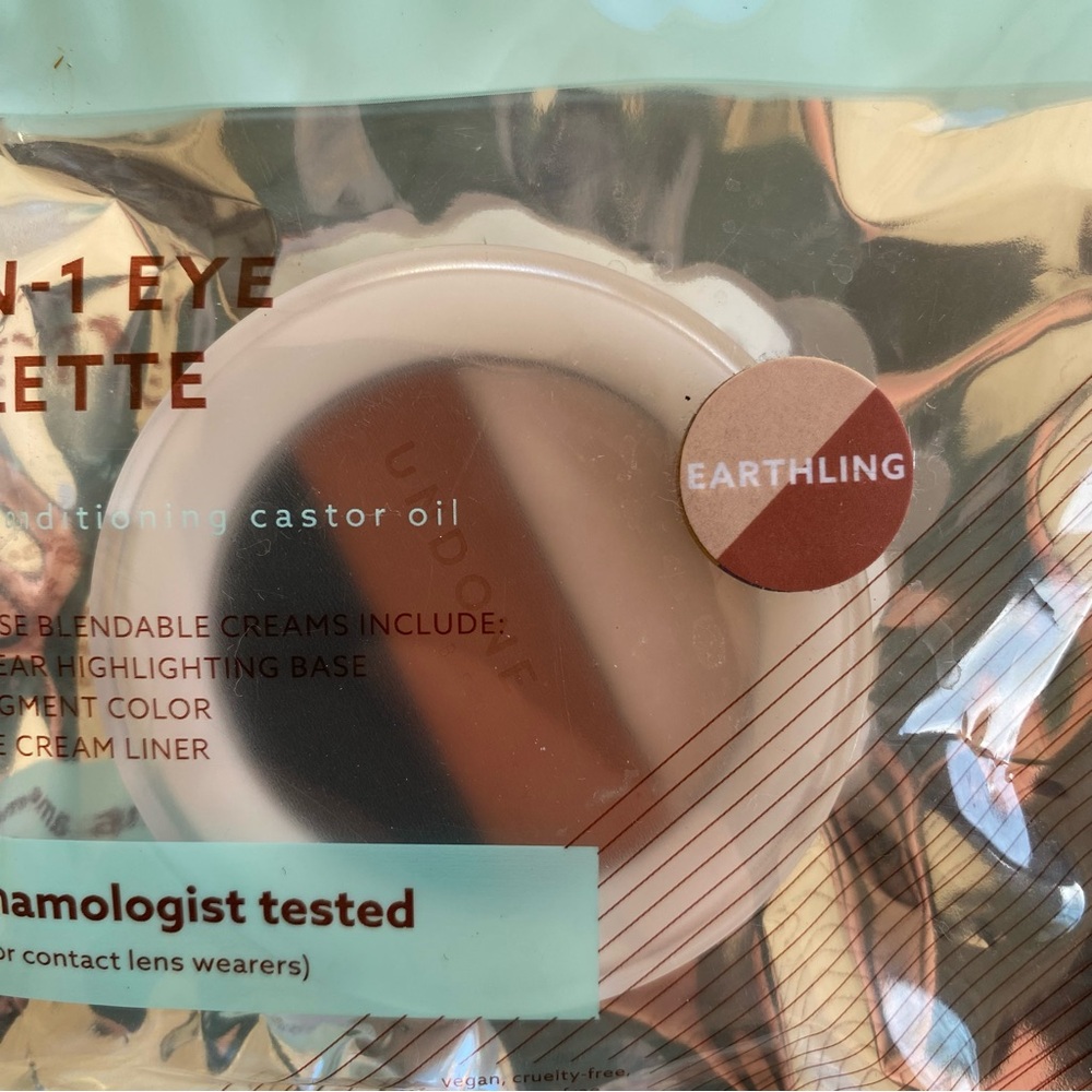 Undone Beauty 3 in 1 Cream Eye Palette Primer Shadow and Liner EARTHLING - Picture 5 of 8